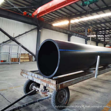 DN315mm hdpe pipe line for water supply